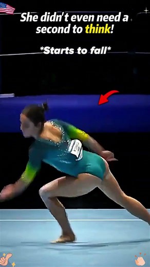 Extreme Gymnastics: The Ultimate Self-Rescue#gymnastics #save #beam #usa