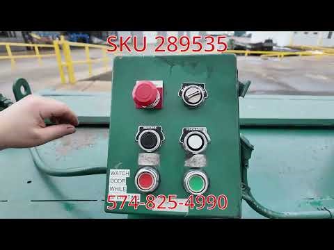 SKU 289535 Selco HS12 30"x 36"x 63" Horizontal Cardboard Trash Compactor Baler