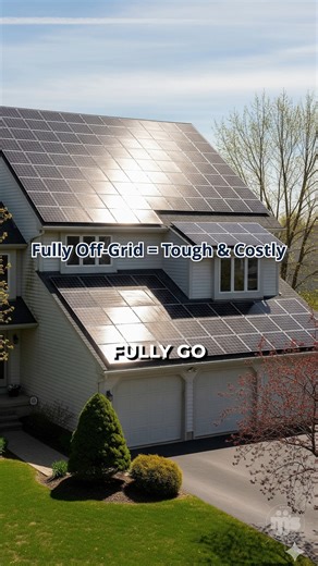 Thinking off-grid means freedom? Think again. Full off-grid setups demand huge solar arrays, batteries, generators, and careful energy juggling—often more hassle than most homeowners need. Get the smart facts before you decide. Comment your thoughts below or head to www.mjjs.com.au to learn more. #OffGridReality #SolarTruth #SmartEnergy #MJJS #EnergyAdvice | MJJs Solar | Facebook