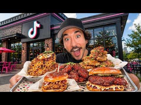 Eating at VIRAL Restaurants For 24 Hours...(Atlanta, GA)
