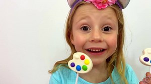 Nastya and dad - a story for kids about harmful sweets and candies | Funny Stacy