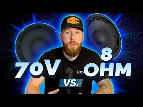 Know the Difference! When to Use a 70 Volt Audio System