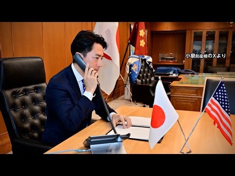 「中国の行動は緊張高める」小泉防衛相がアメリカ・ヘグセス国防長官と電話会談　レーダー照射「深刻な懸念」「日米連携で一致」