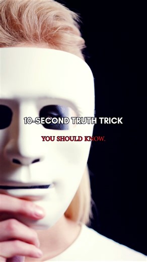 The 10-Second Psychology Trick That Exposes Any Lie 😈. #facts#psycholgyfacts#darkpsychology#shorts