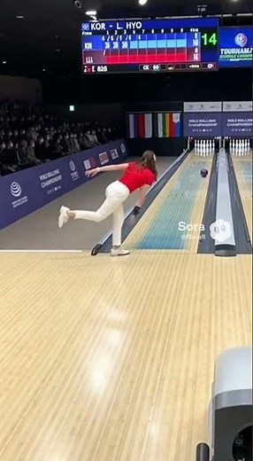 ライン制御 ボウリング 🎳 レーン変化に合わせて軌道安定維持