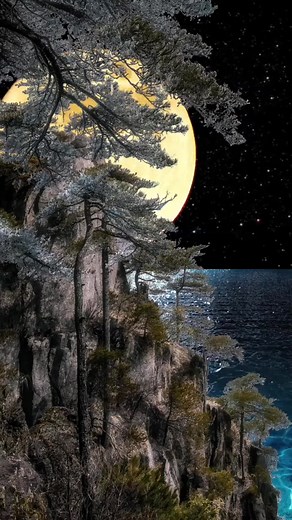 Beautiful Moon Scenery Videos