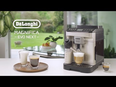 Présentation de l'expresso broyeur Magnifica Evo Next Silver Black ECAM310.60.SB