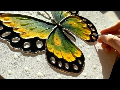 Create a Luxurious 3D Butterfly with Texture & Resin