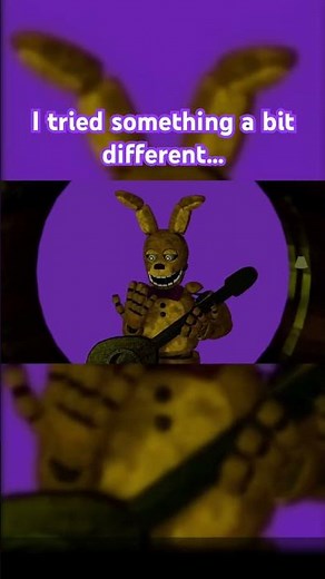 Fnaf spring bonnie models by UFMP team #fnaf #blender #springbonnie
