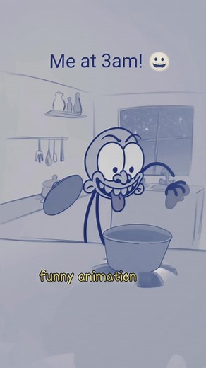 Me at 3 am! 🤣😂 | Funny Animation