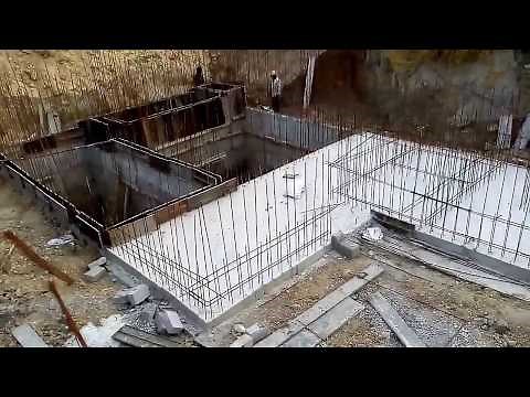 STP. (Sewage Treatment Plant). Construction work. Part-1.