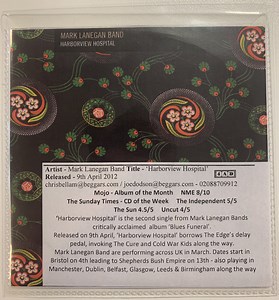 Mark Lanegan Band - Harborview Hospital