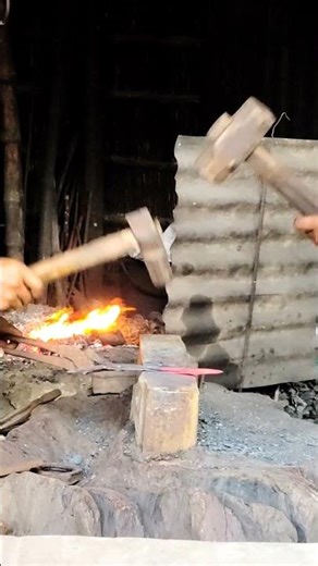 Blacksmith work Short video​ #forge #iron #usa #foryou