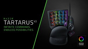 17 reactions | Obtain infinite power in the palm of your hand with the Razer Tartarus V2 – rzr.to/TartarusV2 Unlock your potential and cast any spell combination with the 32 fully programmable mecha-membrane keys, including an 8-way directional D-Pad and 3-way scroll wheel. All this packed in an improved ergonomic form factor and powered by Razer Chroma. Explore the endless possibilities of the Razer Tartarus V2 now – rzr.to/TartarusV2 | Razer | Facebook