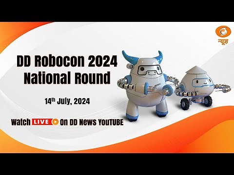 LIVE - DD Robocon 2024 | National Round | 14th July 2024