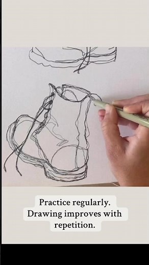 Contour Drawing Basics for Beginners | No Erasing, Just Observation