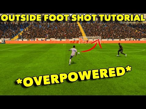 THE MOST OVERPOWERED SHOT IN FIFA 23! | Outside Foot Shot Tutorial - FIFA 23 Ultimate Team