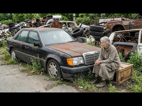 ASMR Car Restoration Full Rebuild of Black Mercedes-Benz W201 500E 1992 from new