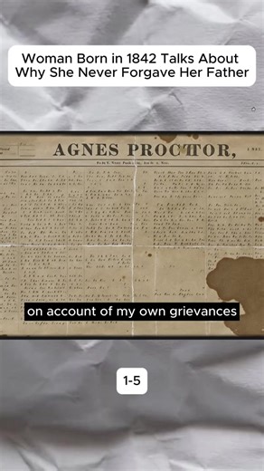 Woman Born in 1842 Talks About Why She Never Forgave Her Father #interview #lifelessons #lifeadvice #duet