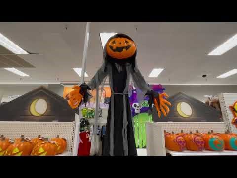 Lewis the Pumpkin Ghoul. ￼Halloween animatronic at target. September 2025