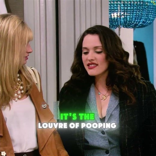 Max gets startled.|2.Broke.Girls.S01E01|#funny #shorts