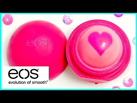 DIY EOS lip balm: heart design!! EASY