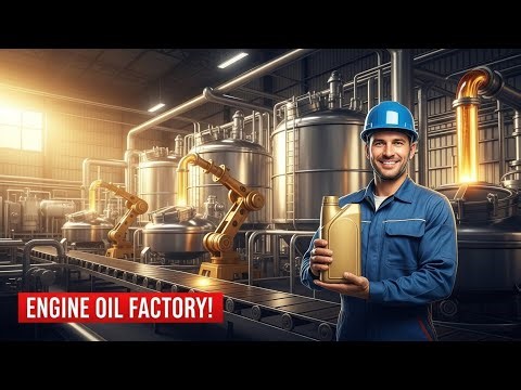 This Is How Engine Oil Is Produced… You Won’t Believe the Process!.😱