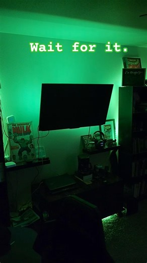Did you know Alexa+ can color cycle lights or scenes? Neither did I!!! #iot #tech #tmnt #diy #fun