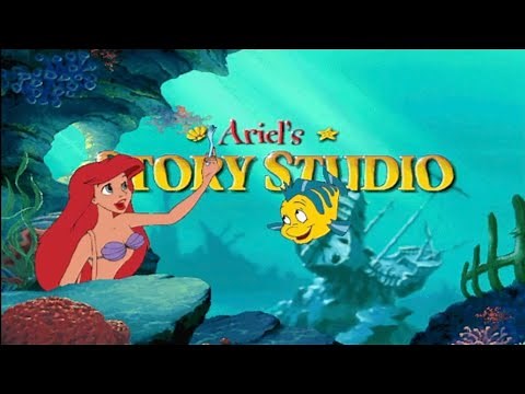 Ariel's Story Studio (1997) The Little Mermaid FULL PLAYTHROUGH!