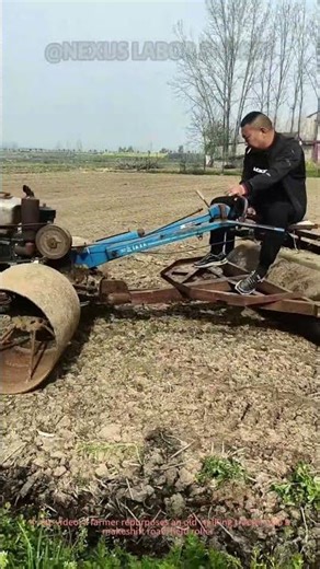 DIY Rural Roller! Tractor Converted into a Field Compactor