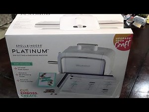 Spellbinders New & Improved Platinum Die Cutting Machine Review! Cutting, Embossing, Steel Rule Dies