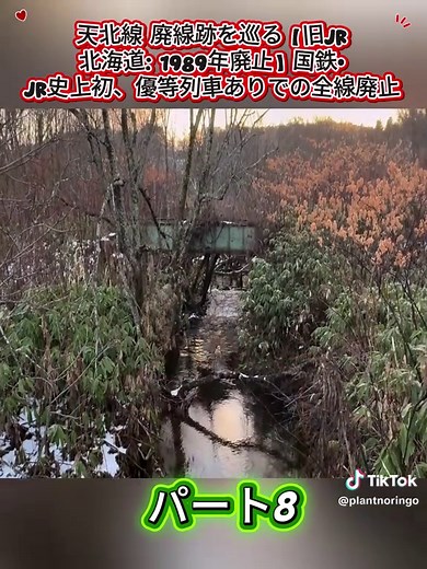 天北線 廃線跡を巡る(前編)【旧JR北海道: 1989年廃止】国鉄•JR史上初、優等列車ありでの全線廃止 P.8