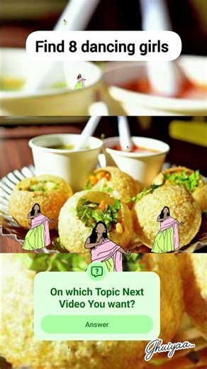 can you spot 8 dancing girls? #trending #viral #new #eyechallenge #watermagic #magic #quiztime