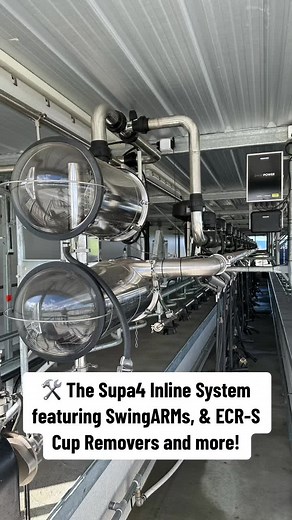 Supa4 Inline Milking System Fully Installed at Walsh Enterprises