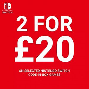 4.4K views · 13 comments | ✨2 FOR £20✨ On selected Nintendo Switch code-in-box games! Discover now: https://bit.ly/3oZ0JEQ | GAME.co.uk | Facebook