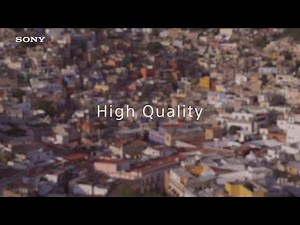 SDR sample footage #2 - High Quality | PXW-Z90 & HXR-NX80 | Sony
