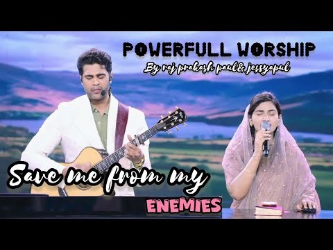Powerfull worship by #rajprakashpaul $ #jessypaul Save me from my enemies songs
