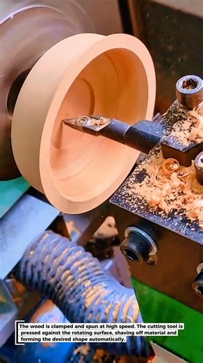 High Precision Wood Lathe Machine!