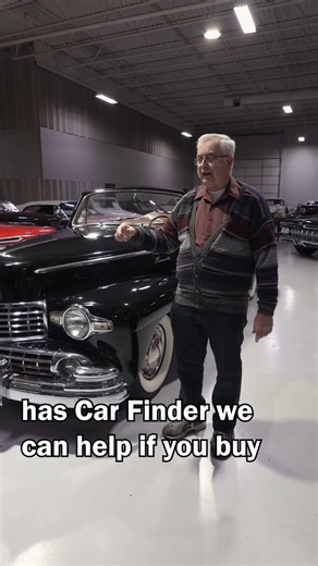 Our website has 100+ classic cars & trucks for sale! Including this 1947 Lincoln Convertible Coupe