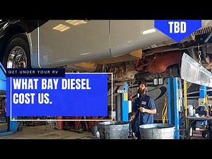 Annual service on our Tiffin 37PA Diesel Pusher and a minor UPGRADE to help us rough it smoothly!