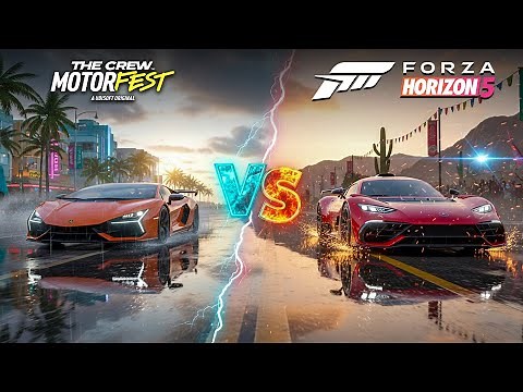 The Crew Motorfest vs Forza Horizon 5, I Played 100+ Hours of Both, Don't Buy The Wrong One