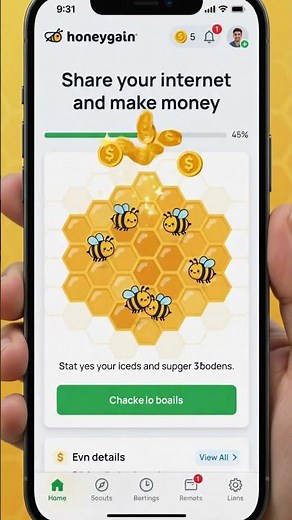How to Make Passive Income on Phone & PC! 💸 Honeygain Guide