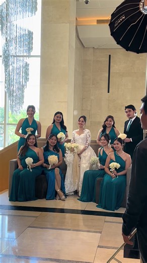 Teal Blue Motif Wedding Gowns Inspiration