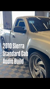 2010 Standard Cab GMC Sierra Car Audio Build. 2 Audio Control Space 10s in our Custom Sealed Box, Audio Control PNW Speakers, Audio Dynamics 4 Channel Amp, Epic1500 Mono Amp, WavTech Bass Restor Processor. #caraudio #caraudioshop #caraudiosystem #customsubbox #gmcsierra | Superior Sounds