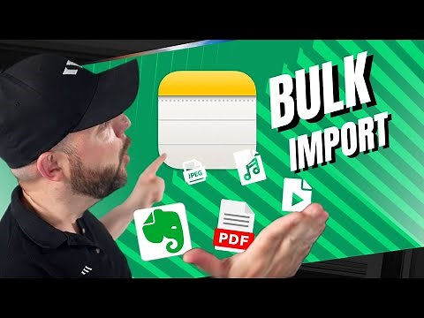 How to Bulk Import Files into Apple Notes: It's EASIER Than You Think!