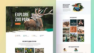 Zoo Park - Safari & Zoo Website Template | Templately