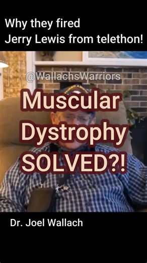 Muscular dystrophy was completely figured out in animals. It is prevented and even reversed with selenium injections for pregnant livestock and newborns. With adequate feed selenium (and feeds not containing oxidized oils), the injections aren't even necessary.⁠ .⁠ Apparently the Muscular Dystrophy Association isn't interested in the cause, prevention, and reversal of MD, because when Jerry Lewis showed him the science and case studies from Dr. Wallach, Lewis was fired from the MDA telethon afte