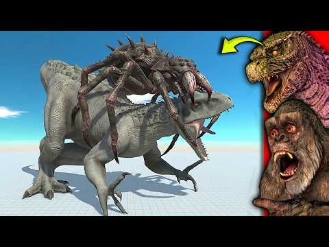 Indominus Rex vs Mutated Spiders in ARBS