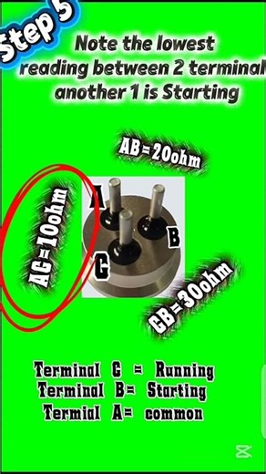 Compressor terminals checking #ac #compressor