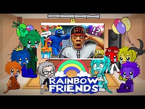 Rainbow Friends React To Funny Moments Video | Rainbow Friends Reaction